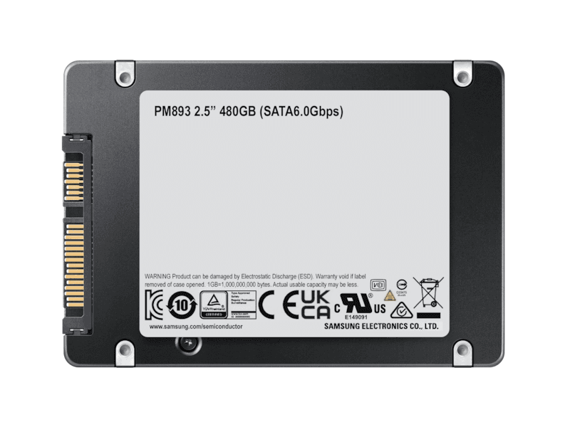 SAMSUNG SSD PM893  480GB SATA