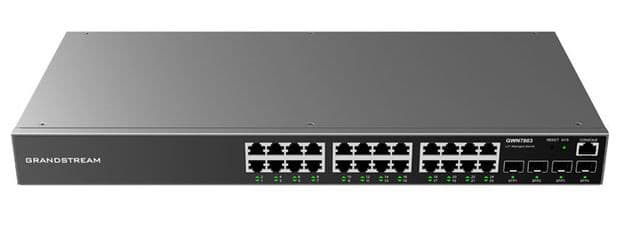 GRANDSTREAM Switch 24 port, menedzselhető GWN7803