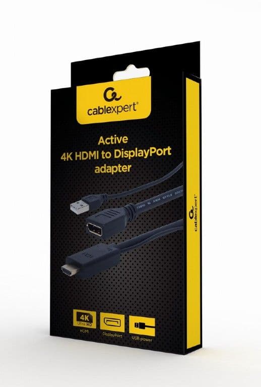 GEMBIRD Adapter HDMI - DP, 4K Aktív
