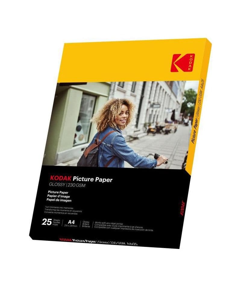 KODAK Picture fotópapír - High Gloss 230g, A4, 21x29,7cm, 25db