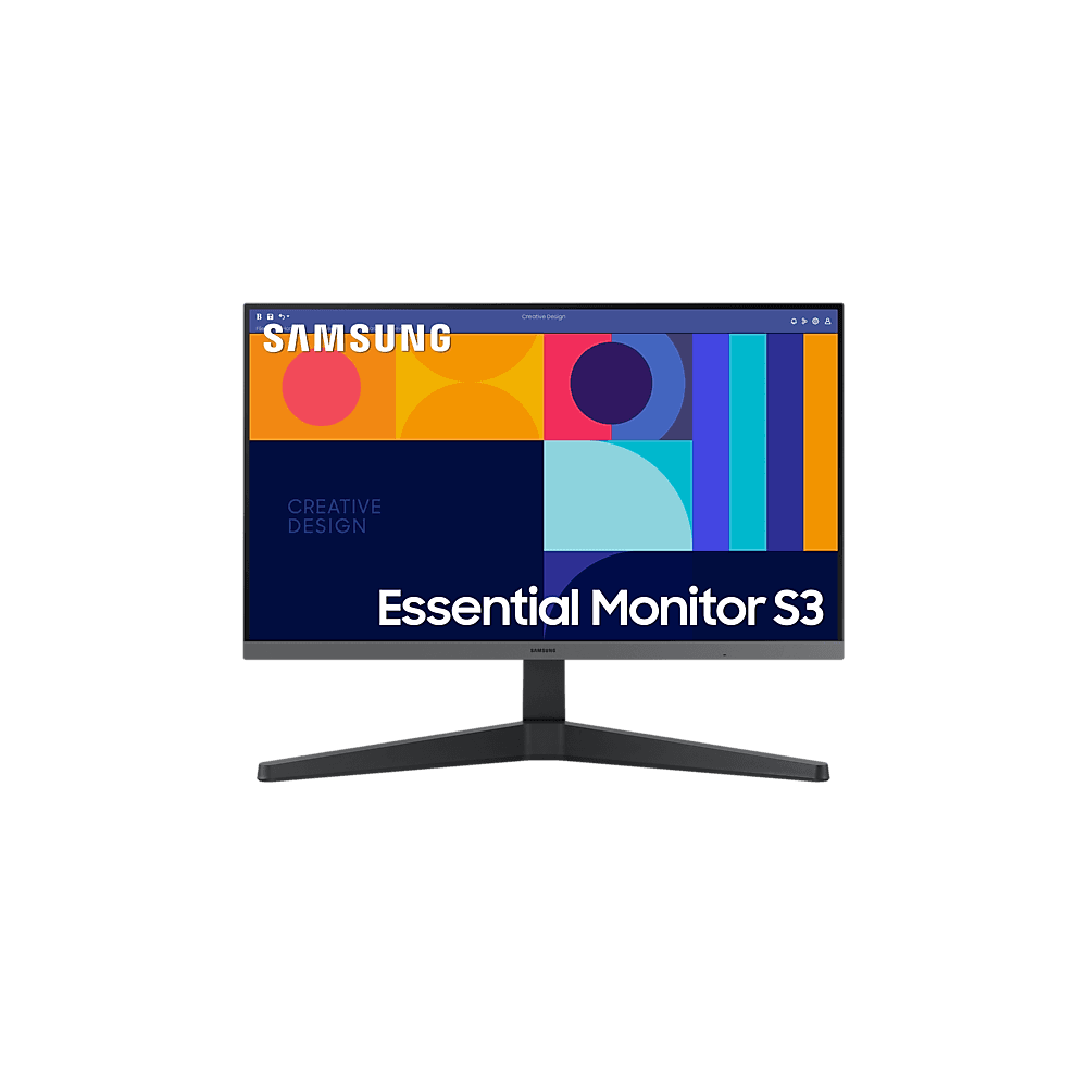 SAMSUNG IPS 100Hz monitor 24" S33GC, 1920x1080, 16:9, 250cd/m2, 4ms, HDMI/DisplayPort