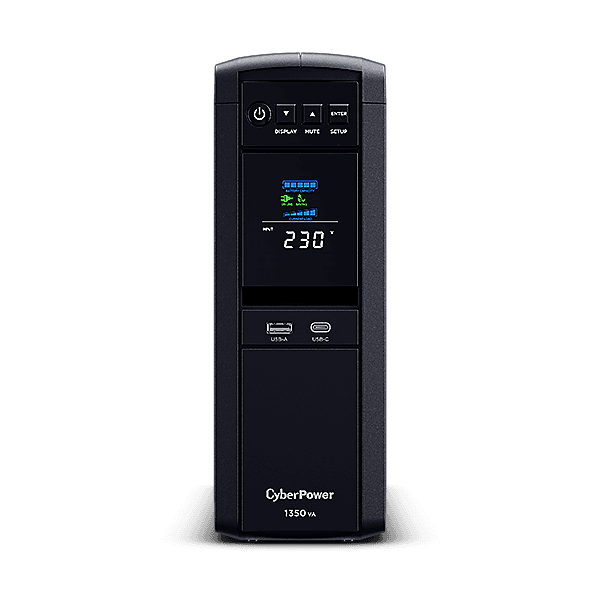 CYBERPOWER UPS Intelligent LCD PFC 1350 VA