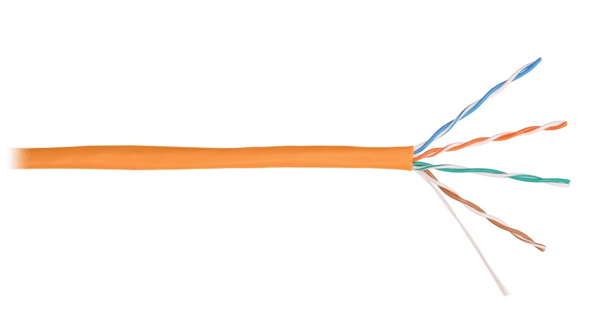 NIKOMAX Falikábel U/UTP CAT5e BC, 24AWG, LSZH, beltéri, 305m, narancssárga