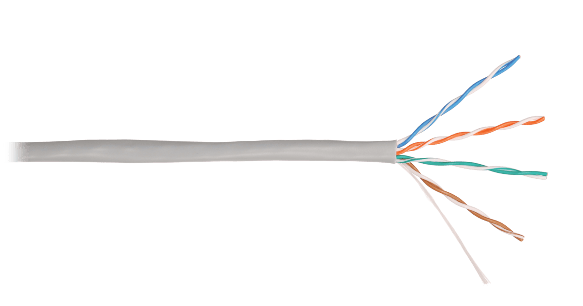 NIKOMAX Falikábel U/UTP CAT5e PVC, BC, 24AWG, beltéri, 305m, szürke
