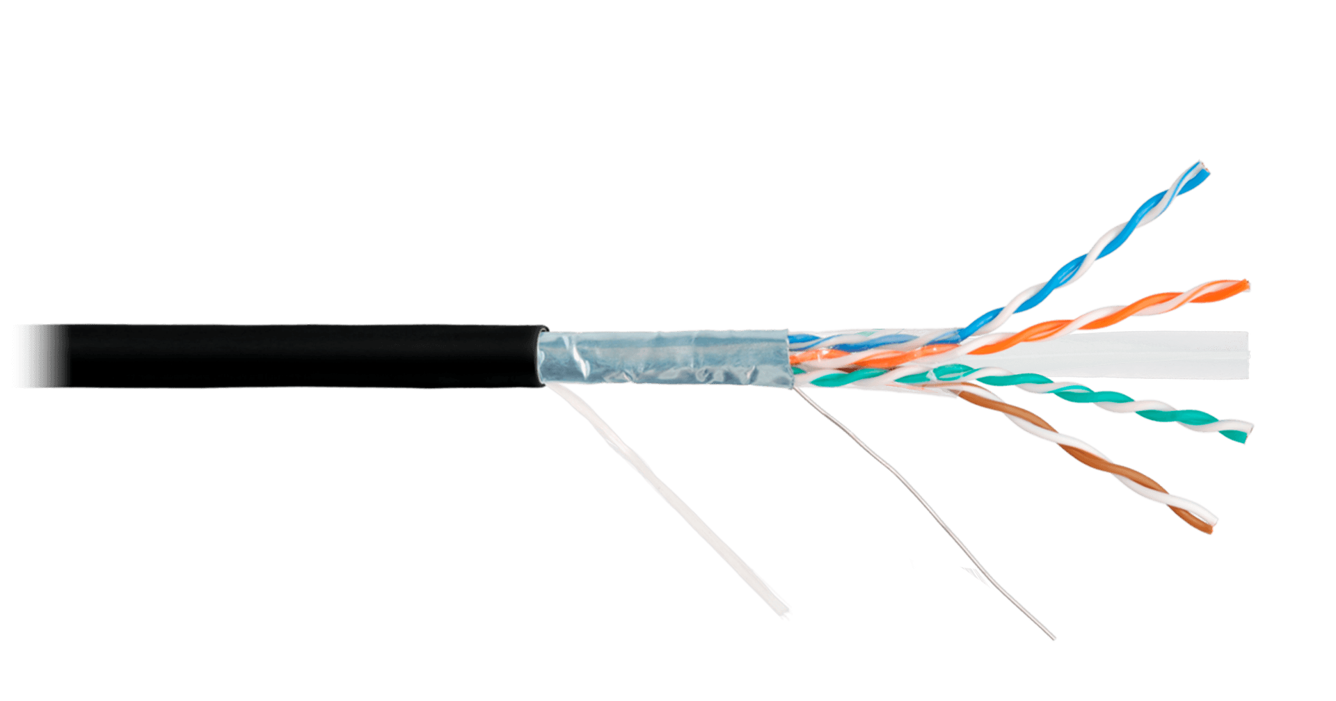 NIKOMAX Falikábel F/UTP CAT6 BC, 23AWG, PE, kültéri, 305m, fekete