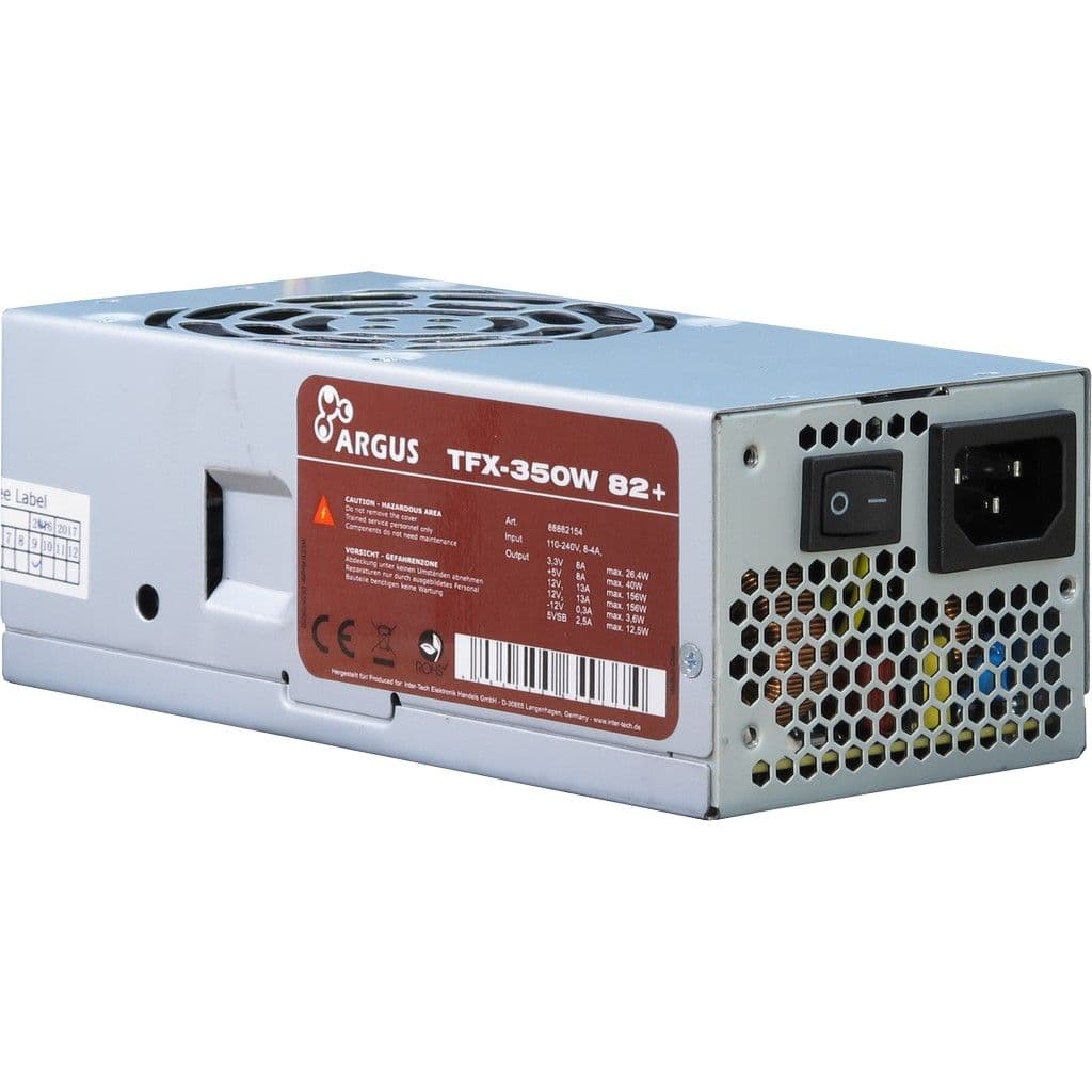 ARGUS Tápegység,PSU, 350W, SFX-PSU, 82+