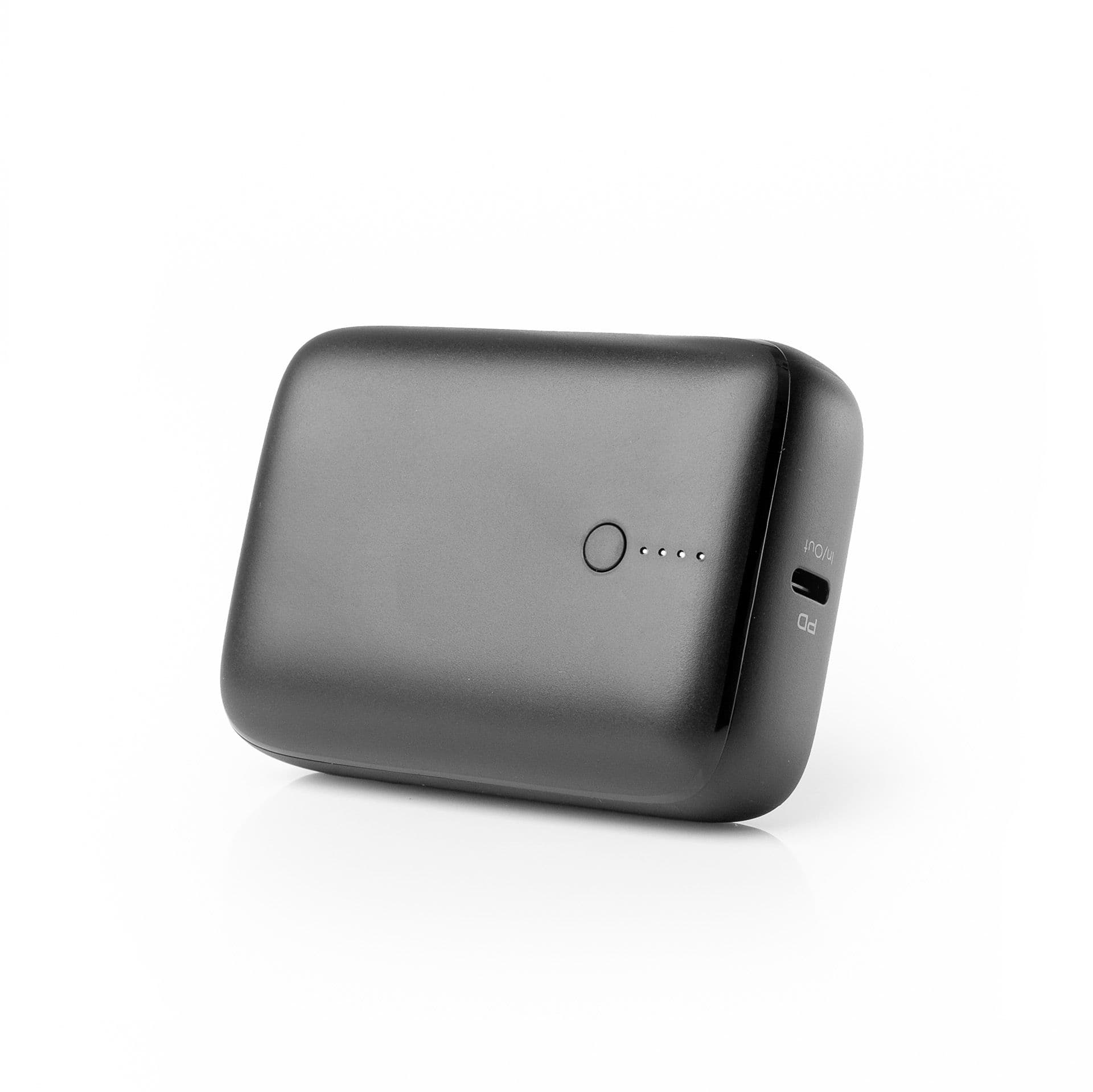 PLATINET Power Bank hordozható töltő 10000mAh, USB-C, 20W, PD, QC, QC,  fekete