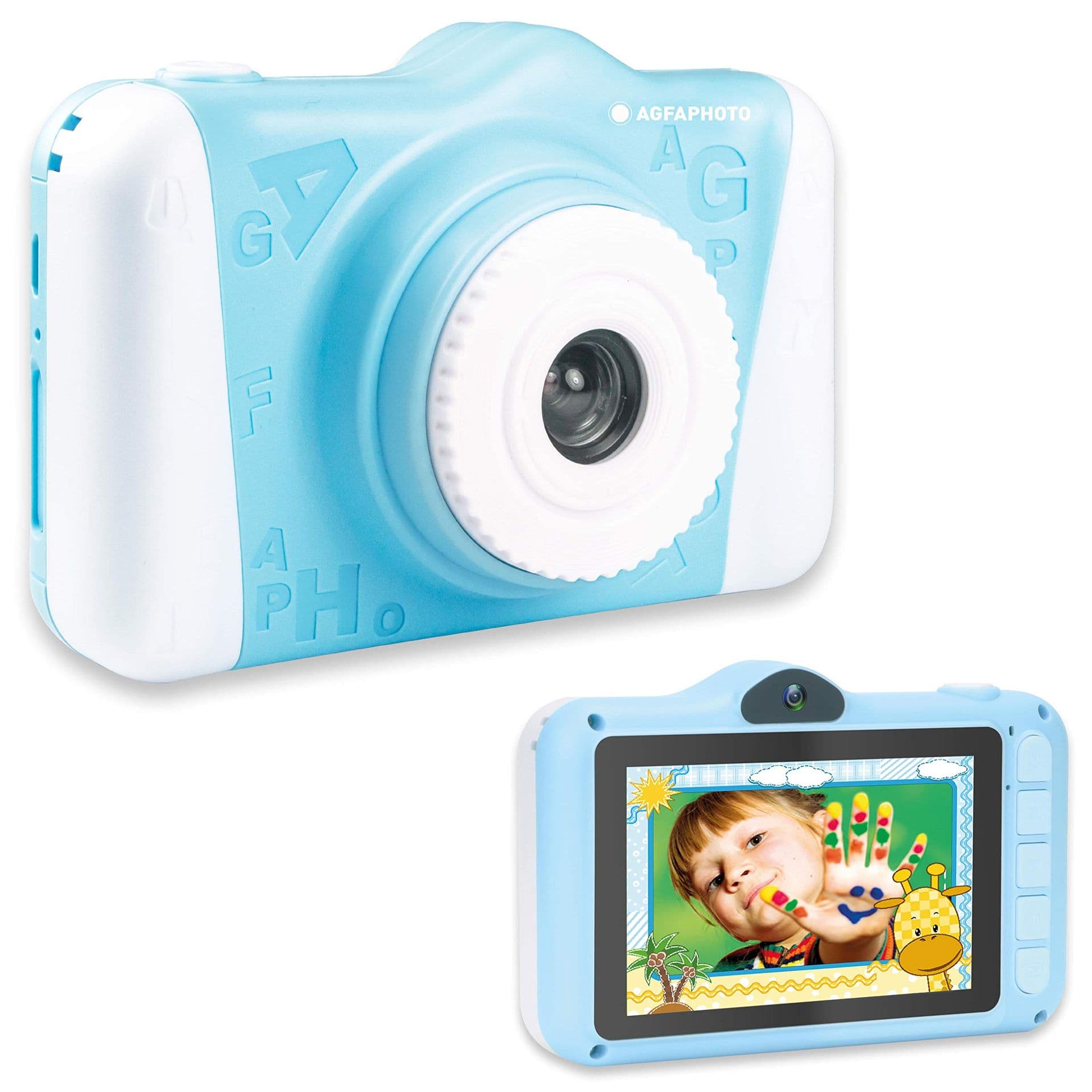 AGFA Realikids Cam 2, digitális gyerek dbfényképezőgép, kék