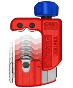 KNIPEX Csővágó TubiX® S, O3mm-30mm, rozsdamentes acél és réz csövek vágására