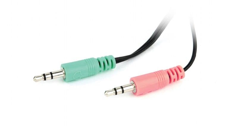 GEMBIRD Headset, Sztereó fejhallgató, Stereo Headset, fekete