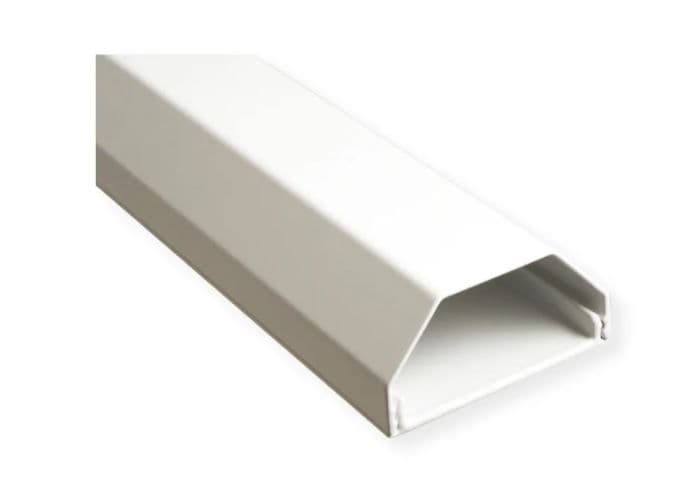 ROLINE Kábelfedél, Alumínium, 33x18mm, fehér, 1,1 m