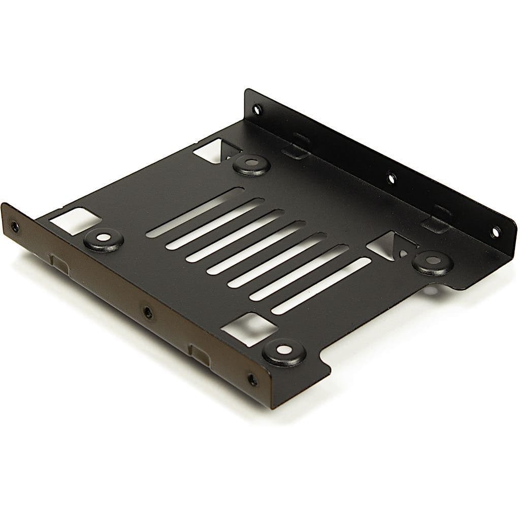 ARGUS HDD/SSD beépítő keret, 3.5" -ből 2x 2.5", fekete