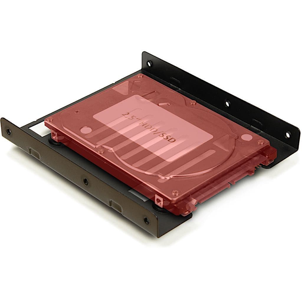 ARGUS HDD/SSD beépítő keret, 3.5" -ből 2x 2.5", fekete