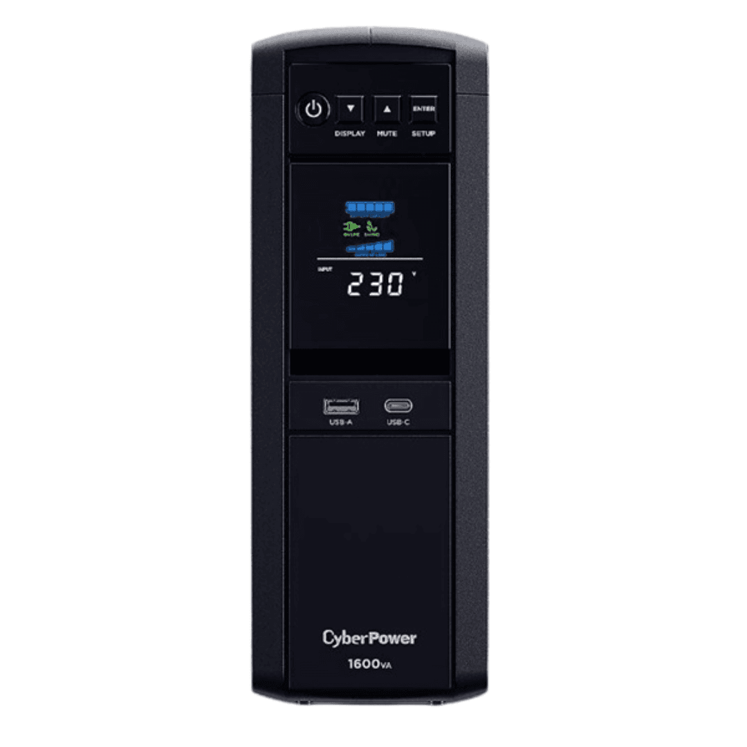 CYBERPOWER UPS Intelligent LCD PFC 1600 VA