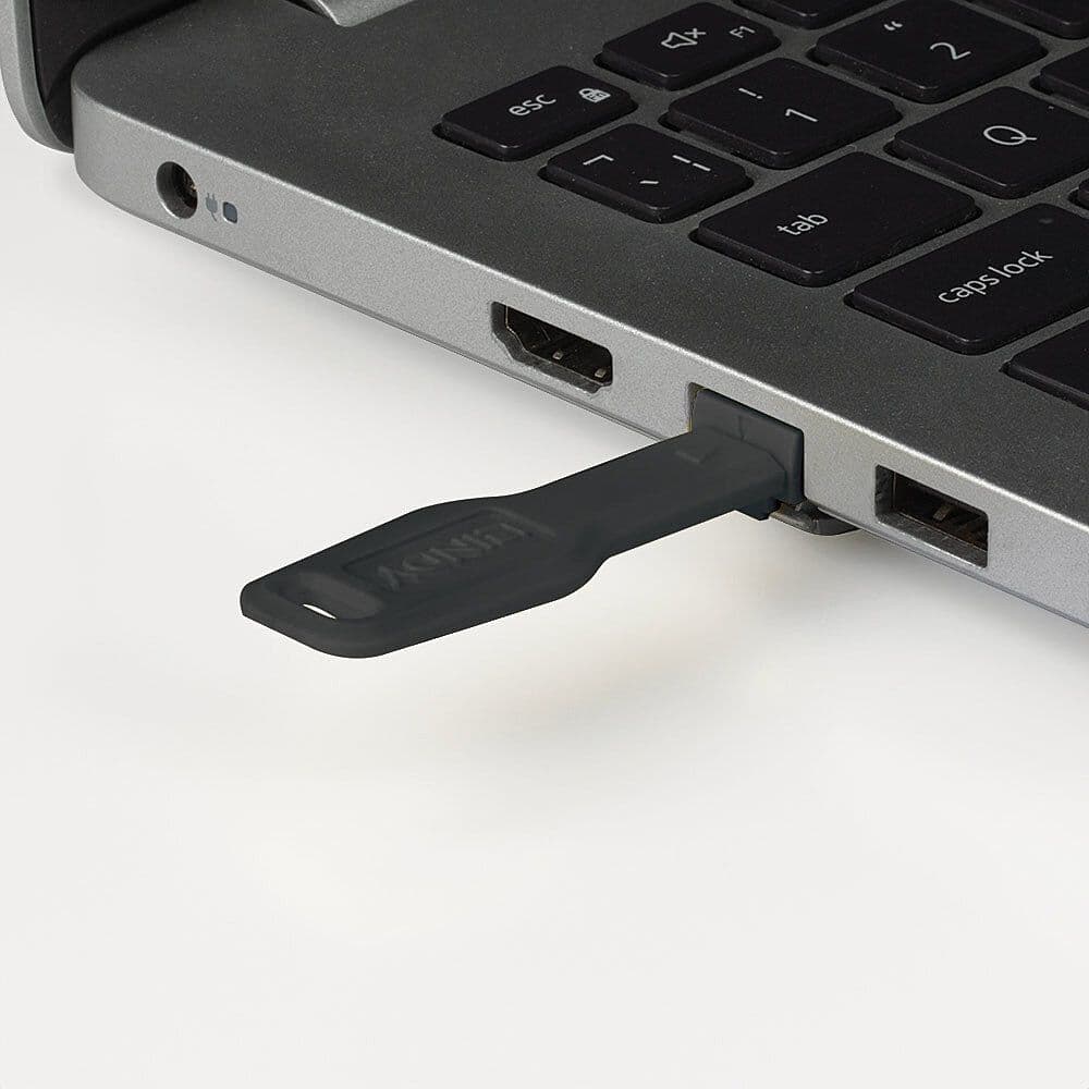 LINDY Dugó biztonsági, Port Blocker, RJ45, kulcs nélkül, fekete (20db/csomag)
