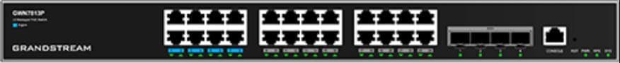 GRANDSTREAM Switch 24 port, menedzselhető, 4x SFP+,  GWN7813P
