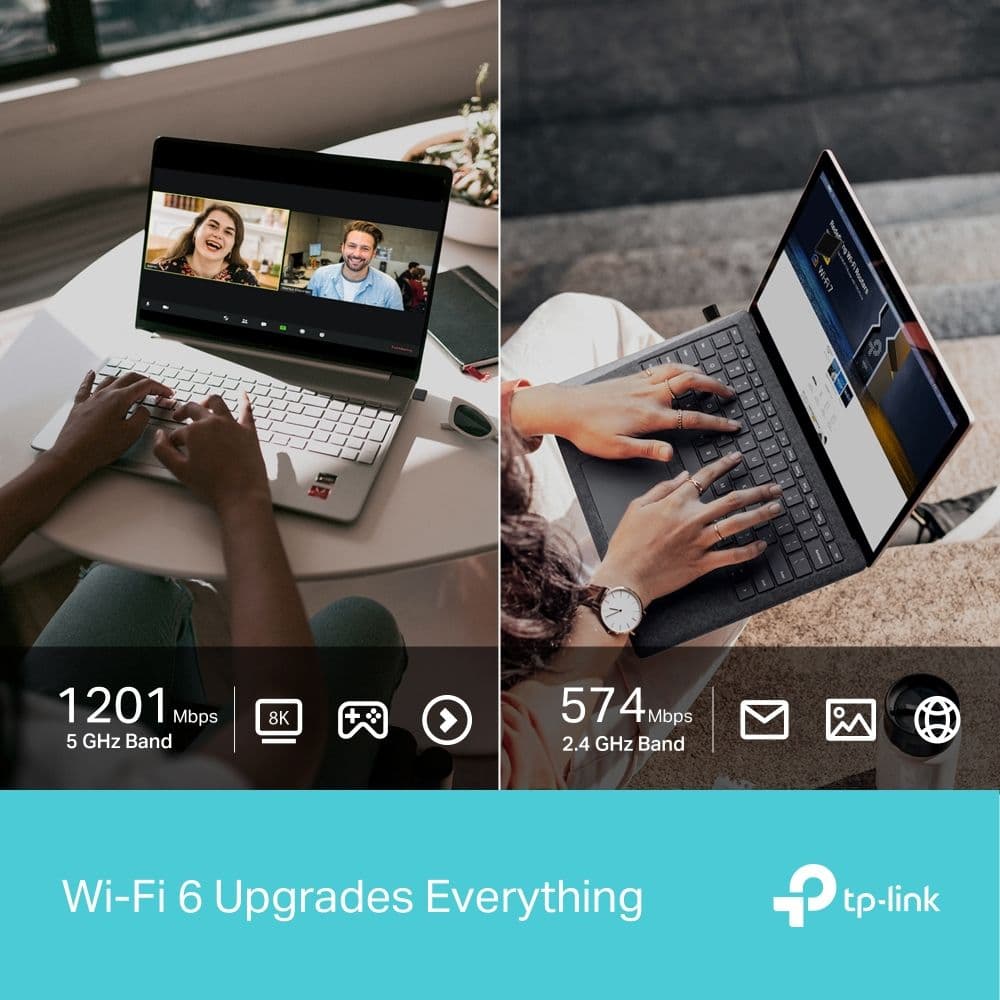 TP-LINK Wireless USB adapter Dual Band AX1800, ARCHER TX20U NANO
