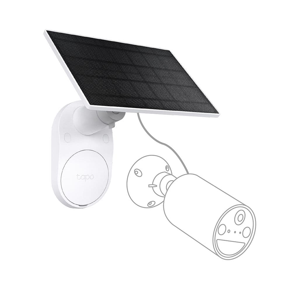 TP-LINK Tapo Okos Solar Panel IP65 360 fokos állítható tartóval, TAPO A201