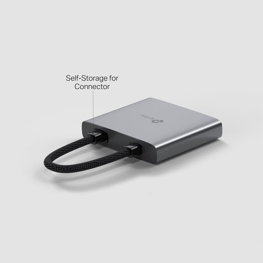 TP-LINK USB 3.2 Gen1 HUB 3 Portos 1xHDMI + 1xPD 100W + 1xUSB(5Gpbs), UH3020C
