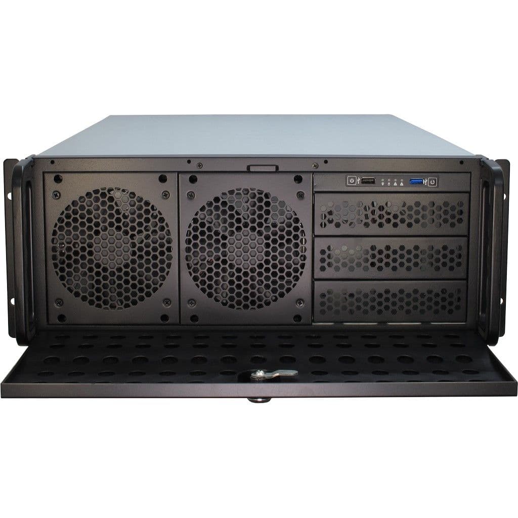 ARGUS Ház IPC szerver, 4U-4129L Mini ITX, mATX, µATX, ATX, eATX, SSI EEB