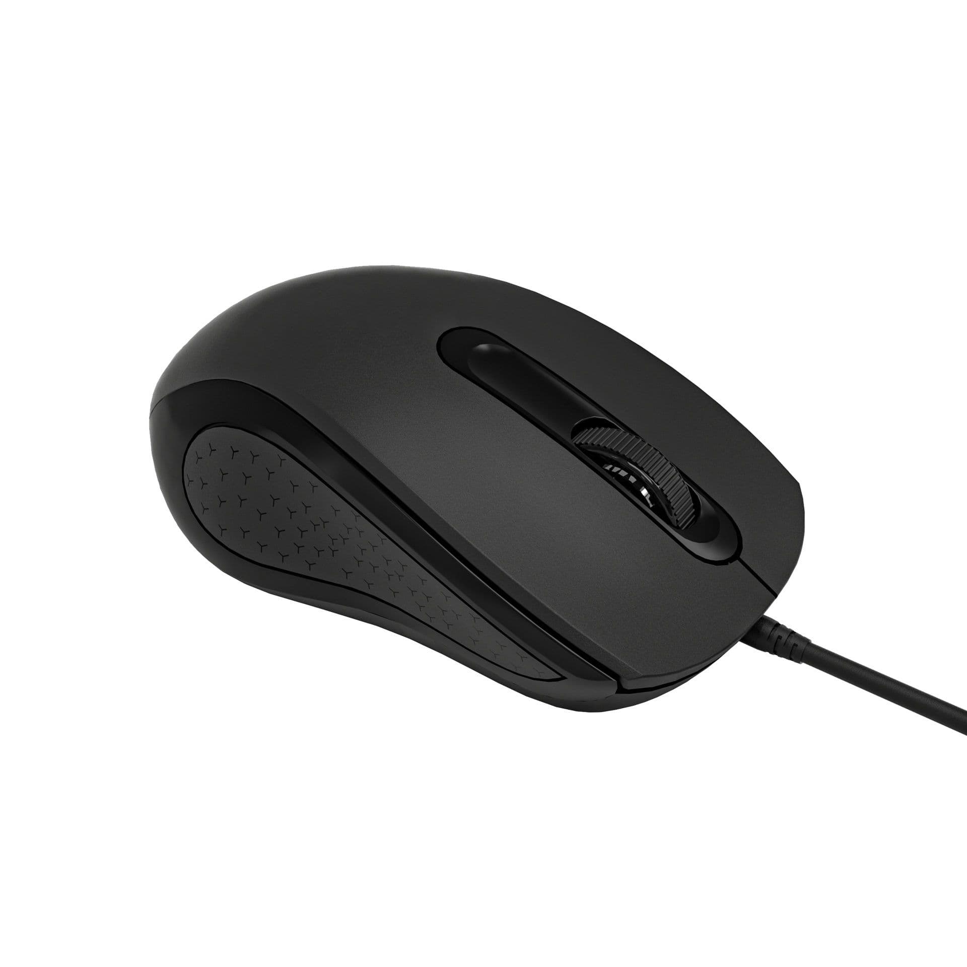 OMEGA Egér vezetékes, USB-C, fekete