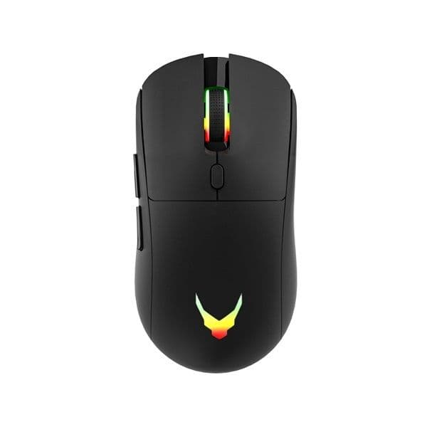 VARR Gaming Egér  vezeték nélküli, wireless + Bluetooth 2.4G, 6D, 3200 DPI, gamer, fekete