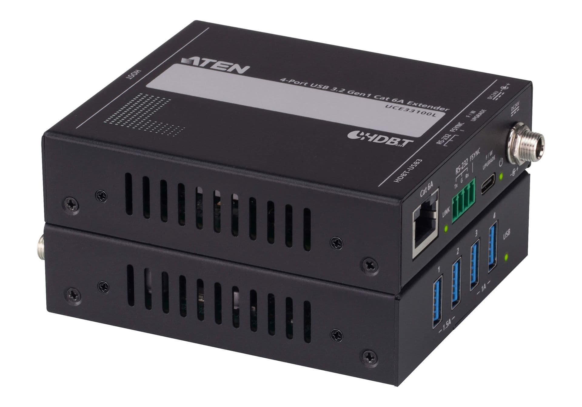 ATEN Extender USB 3.2 Gen 1, Cat6a, 4 port, 100m-ig