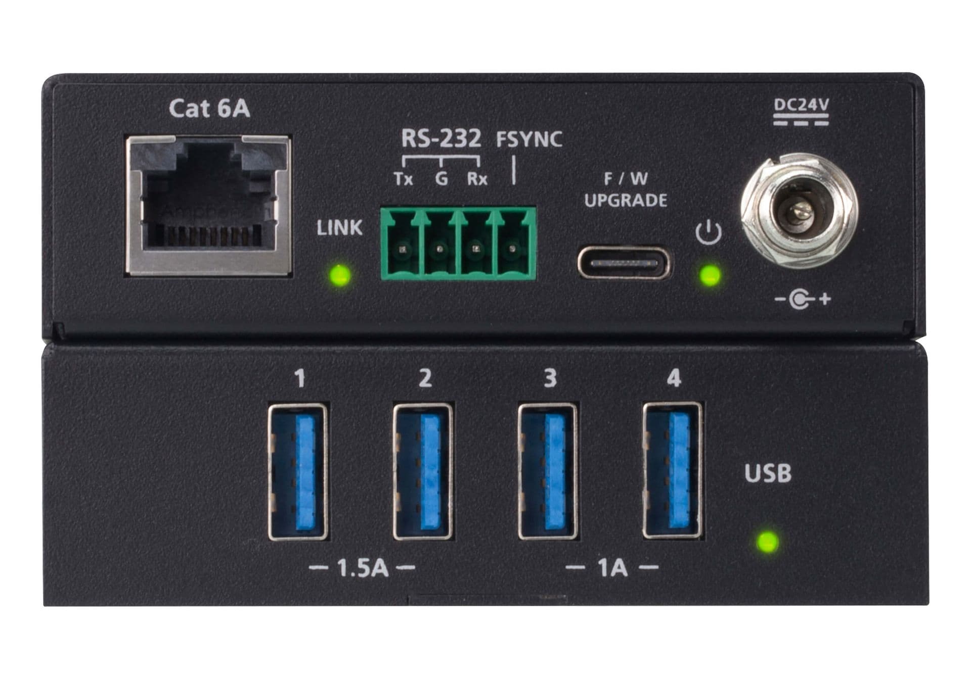 ATEN Extender USB 3.2 Gen 1, Cat6a, 4 port, 100m-ig