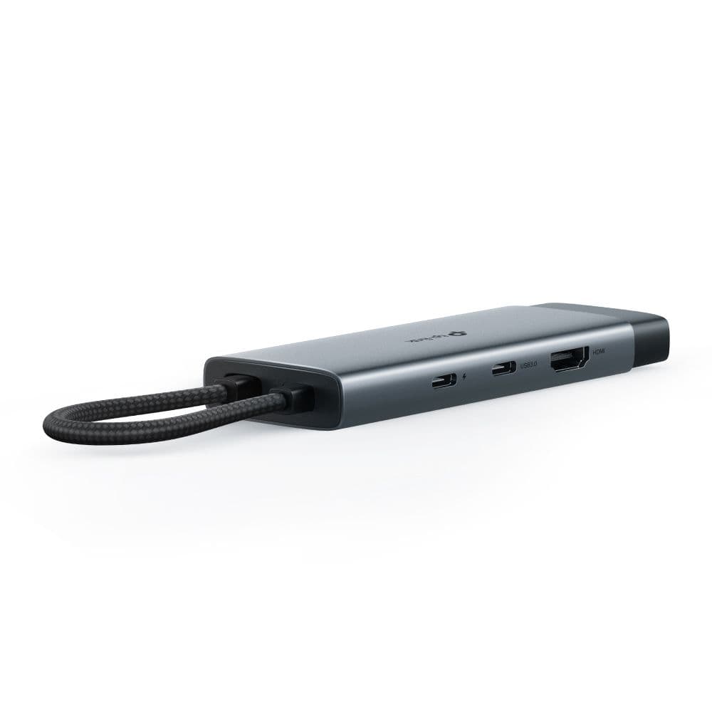 TP-LINK USB Type-C HUB 6 portos 1xHDMI + 1xLAN + 1xPD 100W + 1xUSB-C, 2xUSB, UH6120C