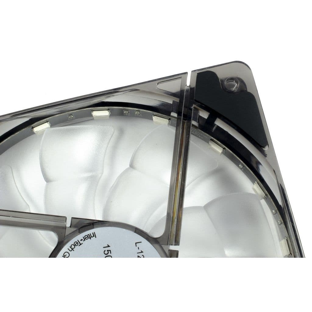 ARGUS Gamer hűtő ventilátor, 4 tűs, PWM, 120mm, RGB - 1 darabos kiszerelés, fekete