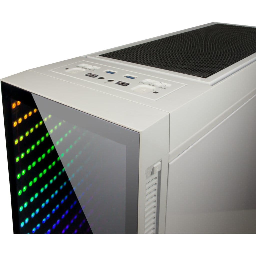 ARGUS Gamer Számítógépház, X-908 INFINI2, fehér