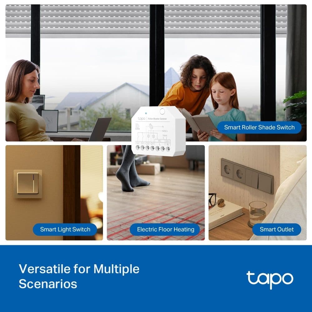 TP-LINK Tapo Okos Kapcsoló Modul, TAPO S112