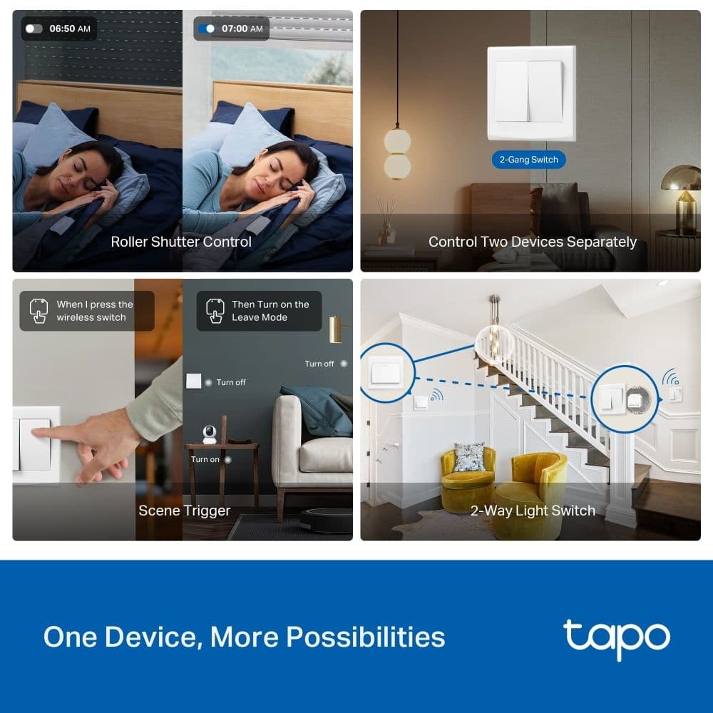 TP-LINK Tapo Okos Kapcsoló Modul, TAPO S112