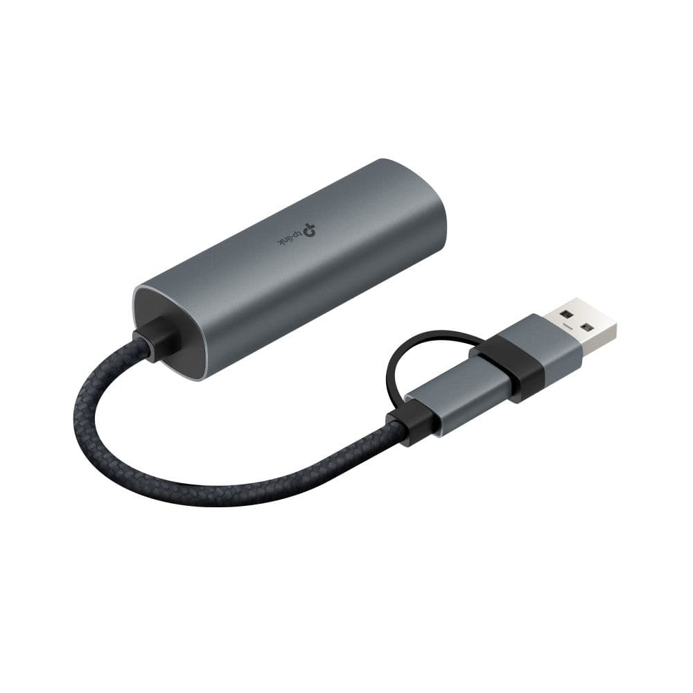 TP-LINK Átalakító USB Type-C to Ethernet Adapter 2500Mbps, UE310C