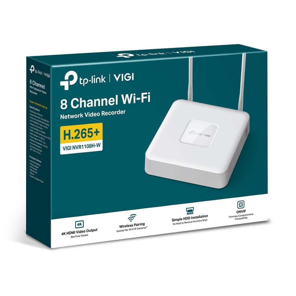 TP-LINK VIGI NVR - NVR1108H-W