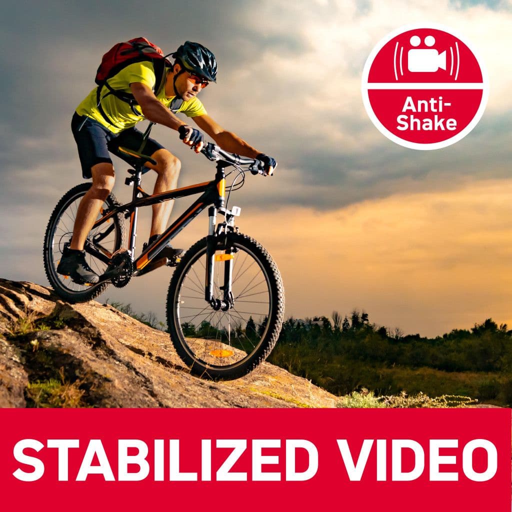 AGFAPhoto Realimove AC9000BK akciókamera, 4K, 170°, wifi, 30m-ig vízálló tok