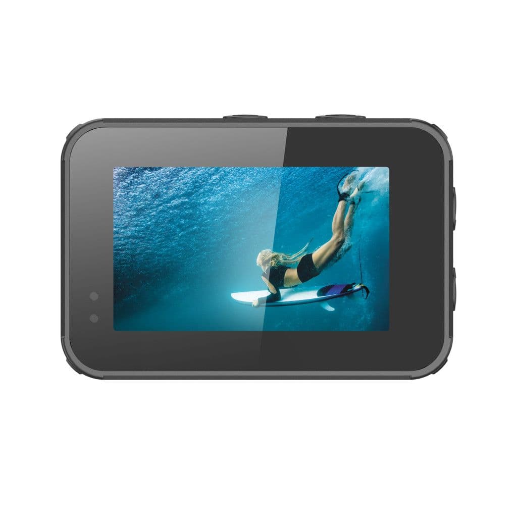 AGFAPhoto Realimove AC9500BK akciókamera, 4K, 170°, wifi, 18m-ig vízálló, dupla kijelző