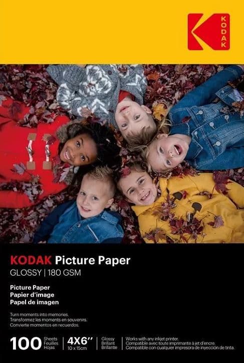 KODAK Fine Art fotópapír - High Gloss 180g, 10x15, 100db
