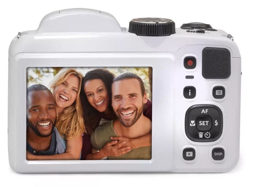 KODAK Pixpro AZ255 digitális fényképezőgép, fehér