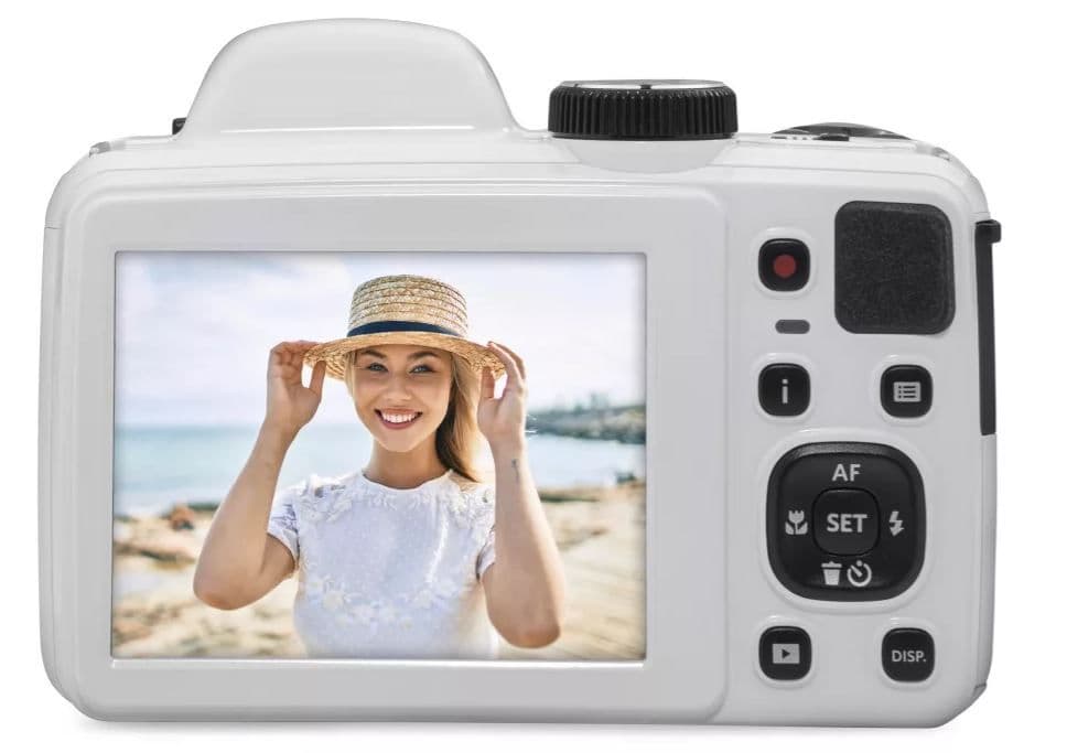 KODAK Pixpro AZ405 digitális fényképezőgép, fehér