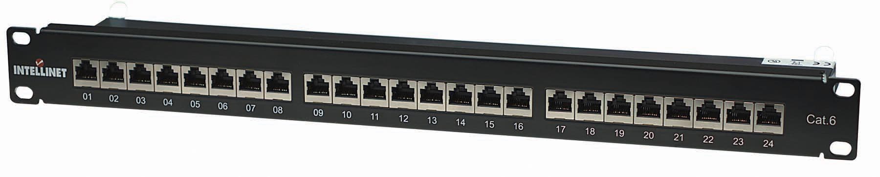 INTELLINET Patch panel 24 port cat6