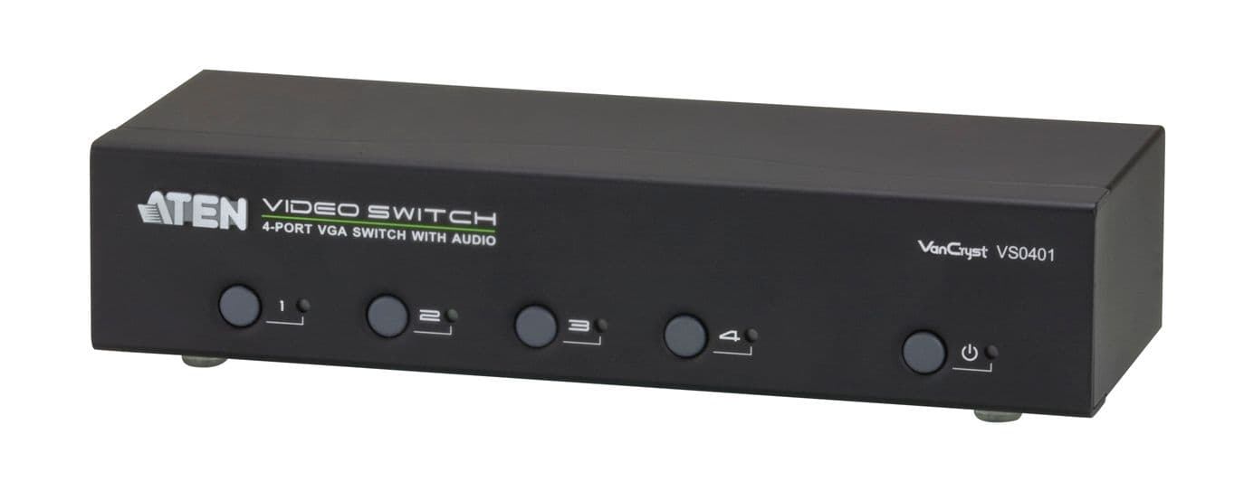 ATEN VanCryst Video Switch 4p. VS0401