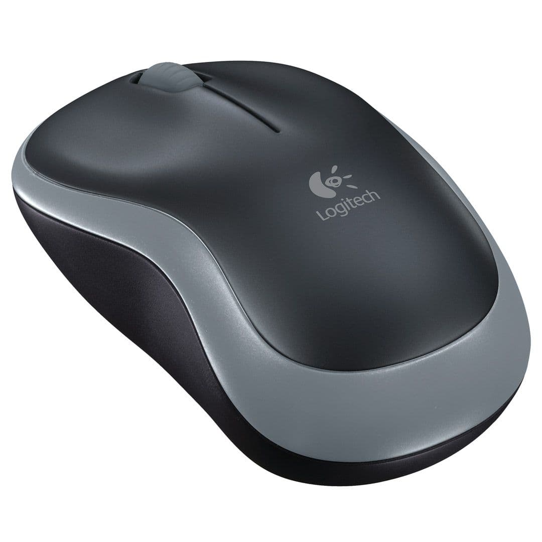 LOGITECH Egér Nano M185 Optikai szürke