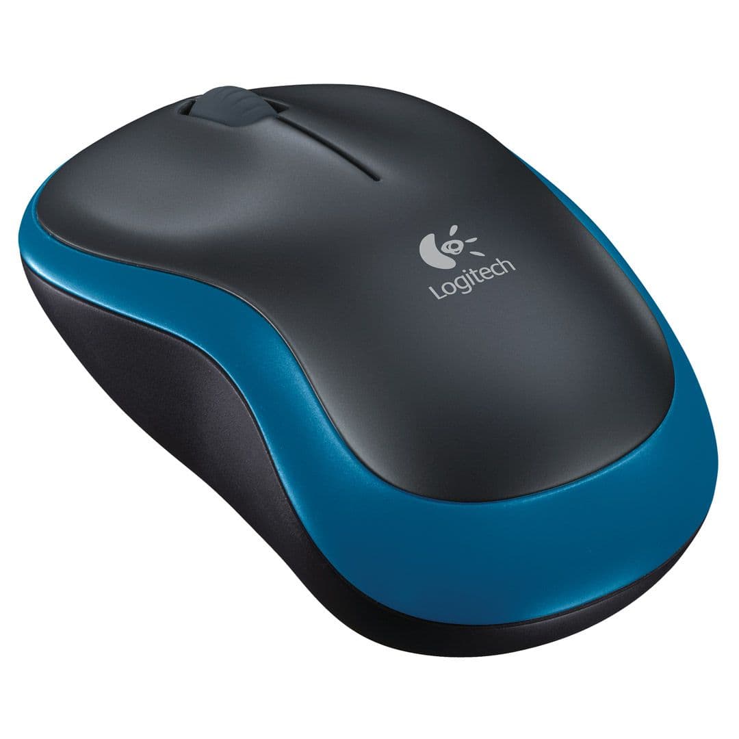 LOGITECH Egér Nano M185 Optikai kék