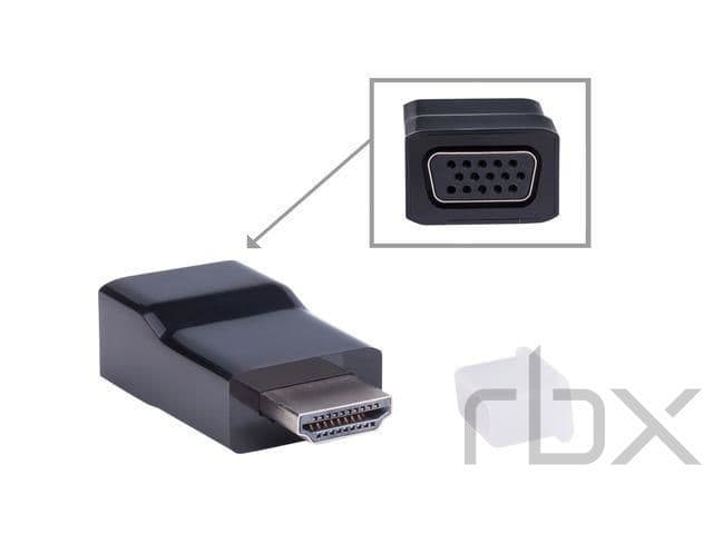 GEMBIRD adapter HDMI-A(M)->VGA (F)