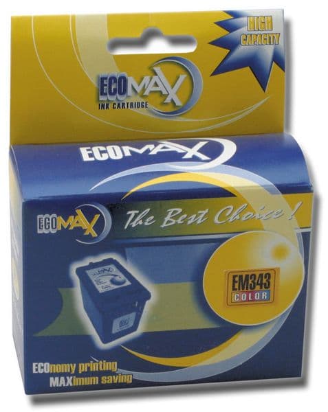 ECOMAX Tintapatron 343 EM343