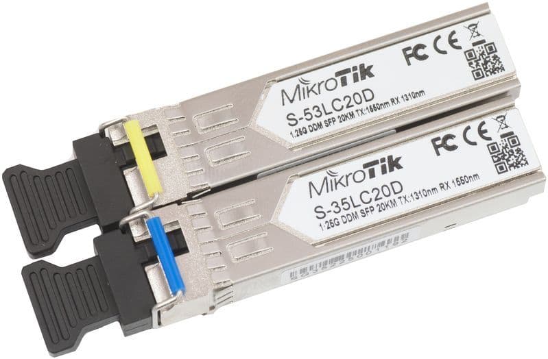 MIKROTIK SFP modul 1.25G Single Mode S-3553LC20D