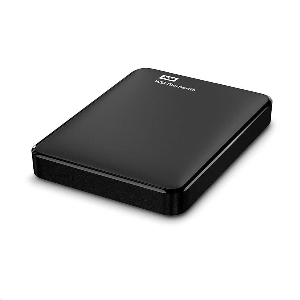 WD HDD Külső USB3.0 2,5" 2TB Elements Black