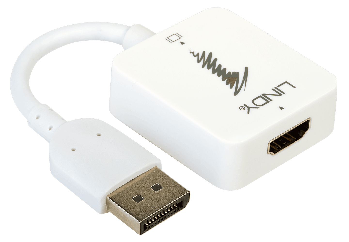 LINDY HDMI to DisplayPort 4K Adapter