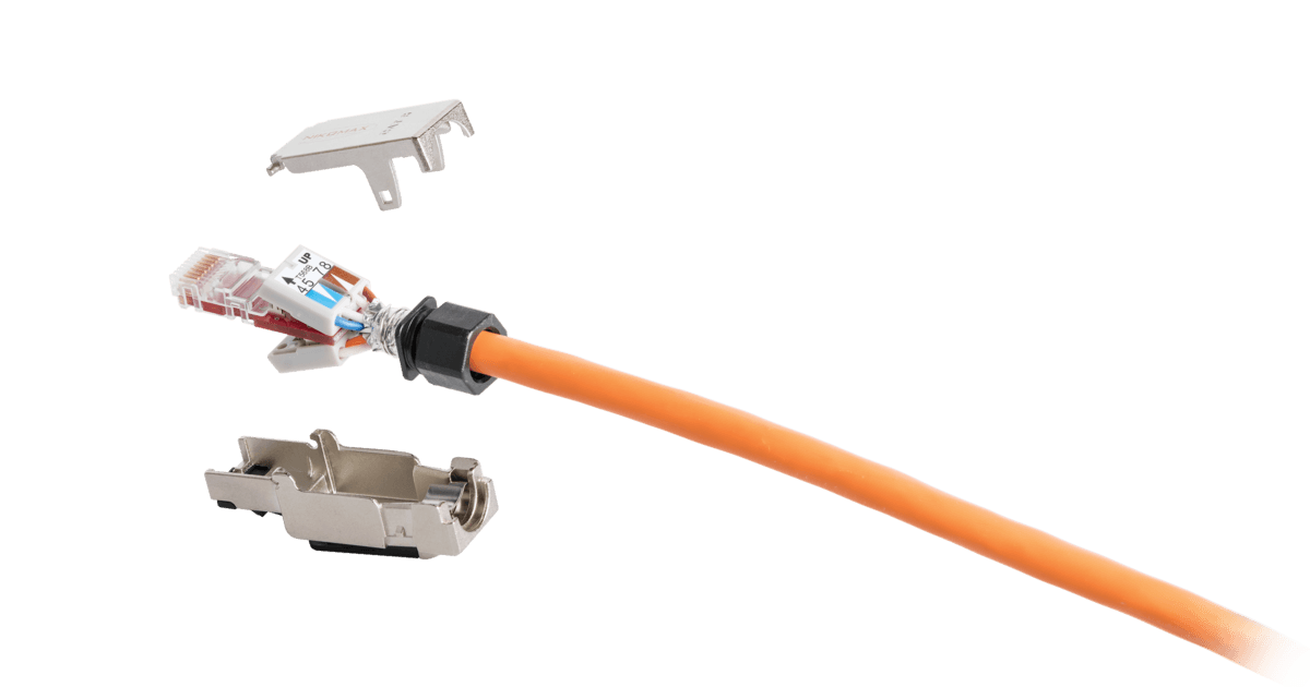 NIKOMAX krimpelhető FTP dugó, Cat6a